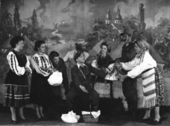 Ukrainian play in Edinburgh,1950s